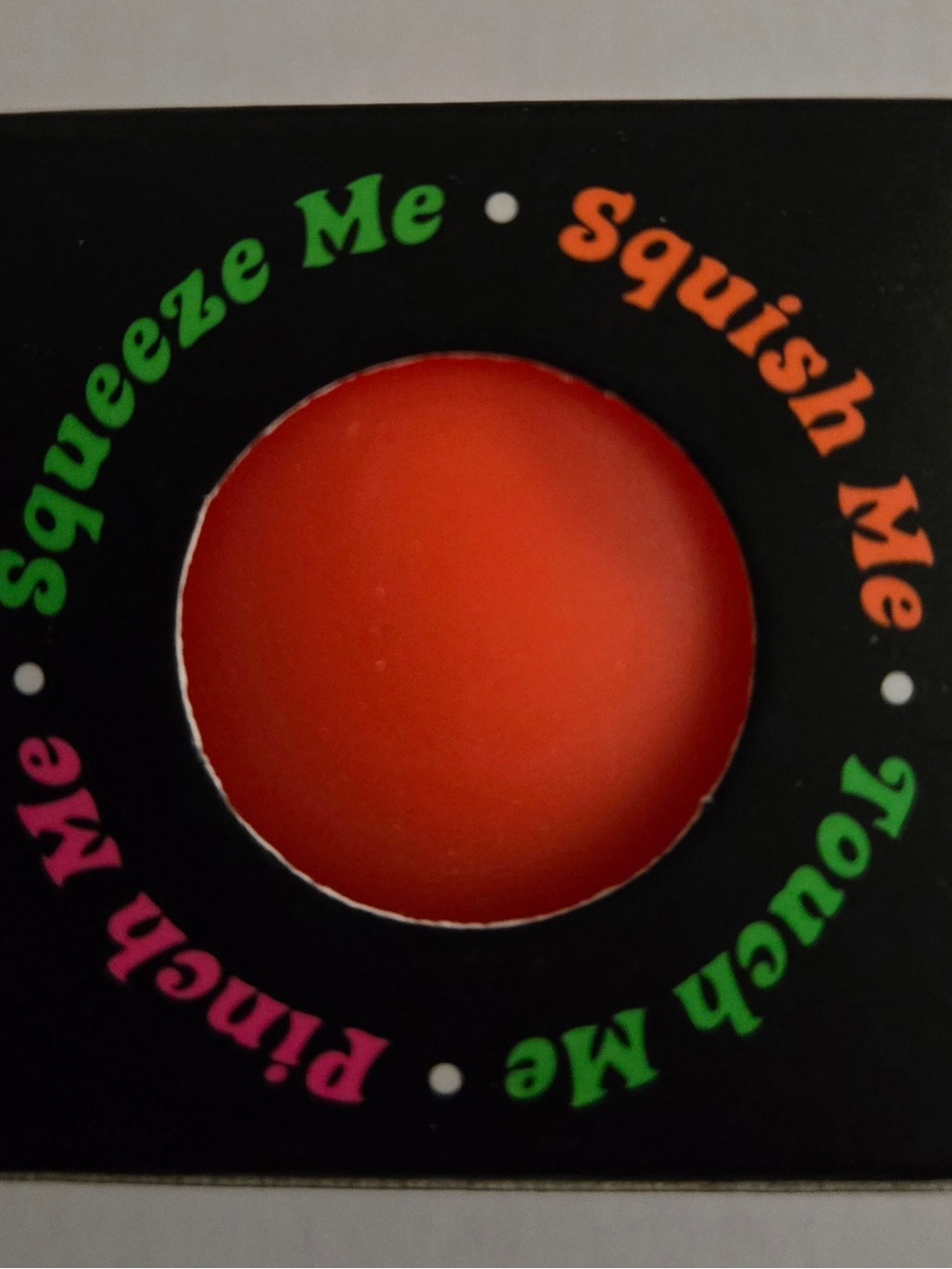 Mini NeeDoh The Groovy Glob Orange  Squishy Fidget Toy – Schylling
